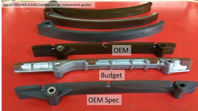 Chain guide types EP17 Jaguar XK8 / XKR X100 смотреть онлайн
