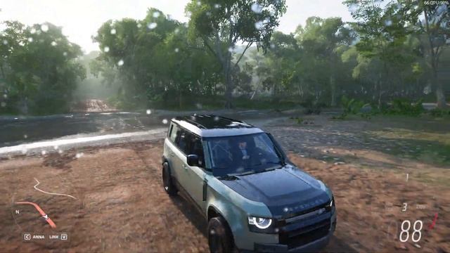 Land Rover Defender | forza horizon 5 | Off-roading with a powerful 517.63 bhp machine смотреть онлайн