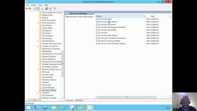 Windows 10 In The Enterprise Demo (12): Managing Microsoft Account Integration with Group Policy смотреть онлайн