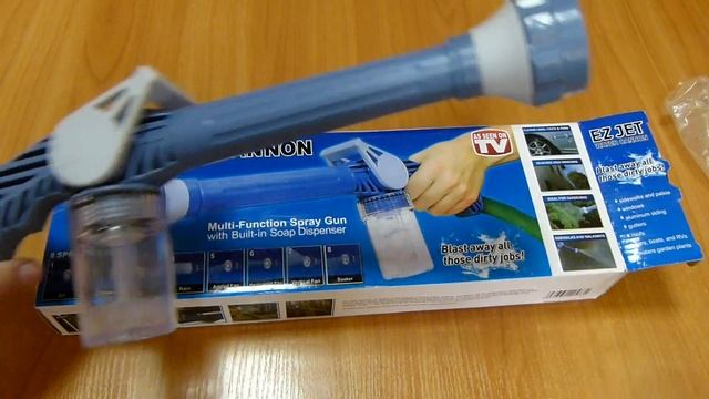 Мультифункциональный водный пистолет EZ JET Water Cannon смотреть онлайн