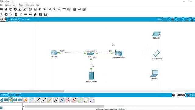 Configuring RADIUS SERVER with WPA2 Security on Cisco Packet Tracer (Easy way) смотреть онлайн