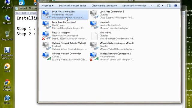 Installing and Uninstalling Microsoft Loopback Adapter смотреть онлайн