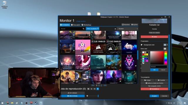 COMO PONER FONDOS DE PANTALLA EN MOVIMIENTO (Wallpaper Engine) | DR IGO смотреть онлайн