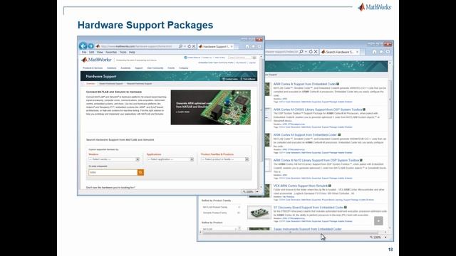 ARM Cortex A, R, M Optimized Code Generation using MATLAB and Simulink смотреть онлайн