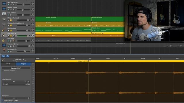 How To Use The Powerful Flex Time Tool In GarageBand [GarageBand Production Tutorial] смотреть онлайн