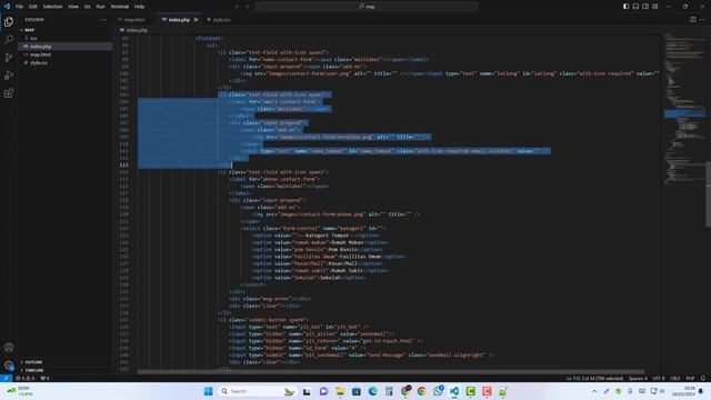 meyimpan titik koordinat memakai open street map di php смотреть онлайн