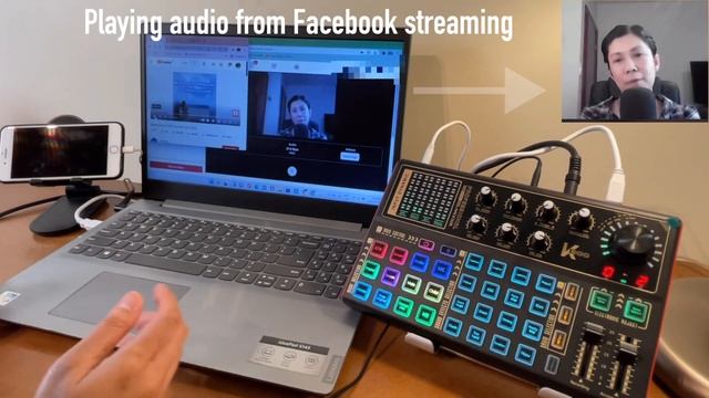 SK300 Live Sound Card - Live Streaming from PC - Background Music from PC or Laptop or Other device смотреть онлайн