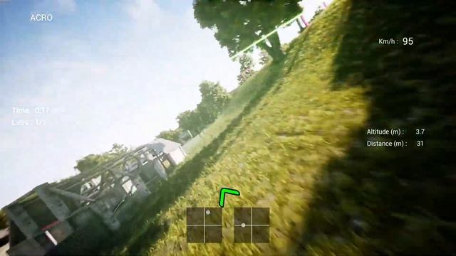 [Uncrashed FPV Drone Simulator] Race In Forest Bando