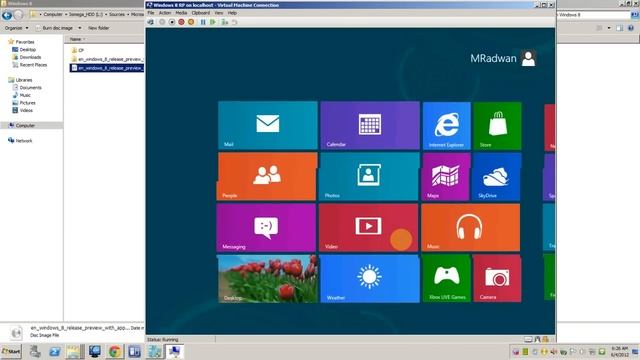 Windows 8 Release Preview installation and a look on touch screen смотреть онлайн