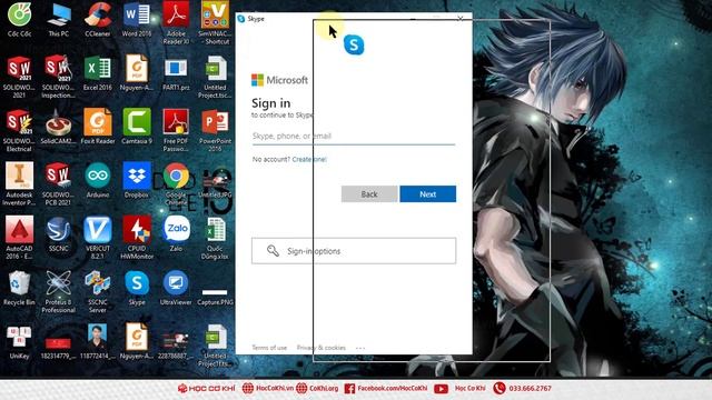[hoccokhi] Hướng dẫn tải, cài đặt, đăng nhập, sử dụng Skype смотреть онлайн