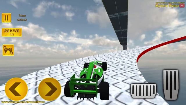 Formula Ramp Car GT Racing Stunts - Impossible Tracks Driver Simulator - Best Android Gameplay смотреть онлайн