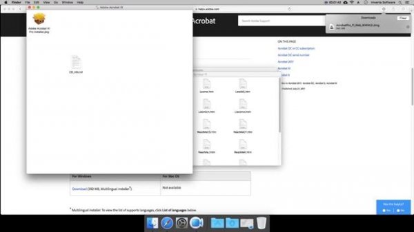 Adobe Acrobat Pro XI Mac OS
