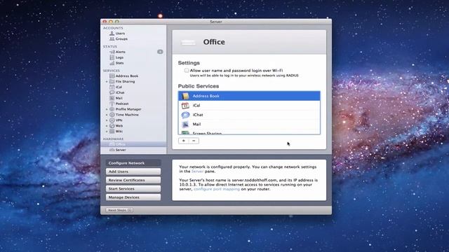 Mac OS 10.7 Lion Server Part 3: Port Forwarding смотреть онлайн
