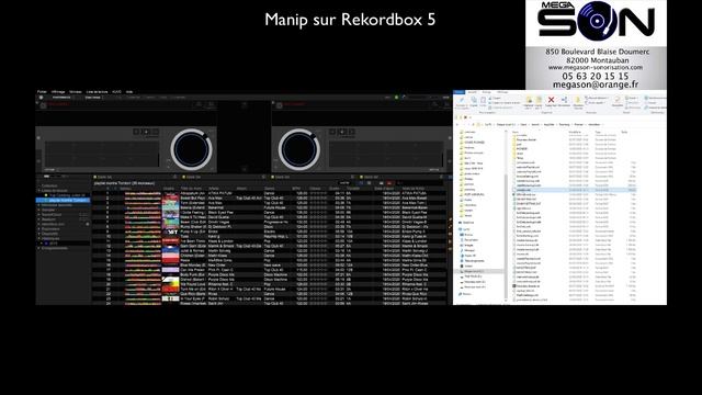 Retrouver Rekordbox à "T moins un" suite à mauvaise manip (suppression playlist etc)_Video 128 смотреть онлайн