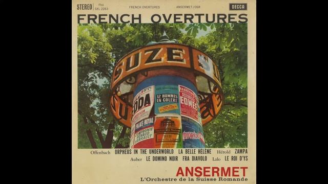 Silent Tone Record/フランス序曲集/イスの王，黒のドミノ，ザンパ，美しきエレーヌ，フラ・ディアヴォロ，地獄のオルフェ/エルネスト・アンセルメ指揮スイス・ロマンド管弦楽団 смотреть онлайн