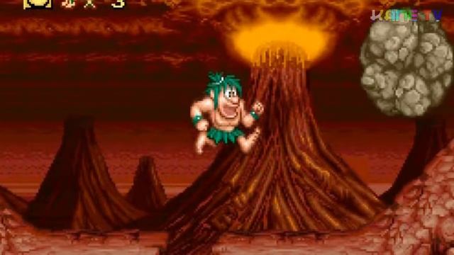 JOE & MAC - SALVANDO MAIS CAVE BABES NO SNES смотреть онлайн