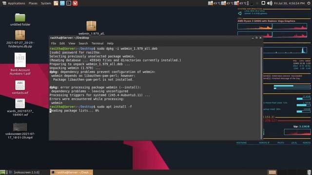 How to install the latest WEBMIN on Linux mint 20.2/Ubuntu 21.04 смотреть онлайн