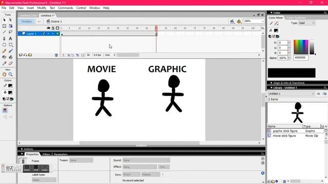 Macromedia Flash: Working with Symbols смотреть онлайн