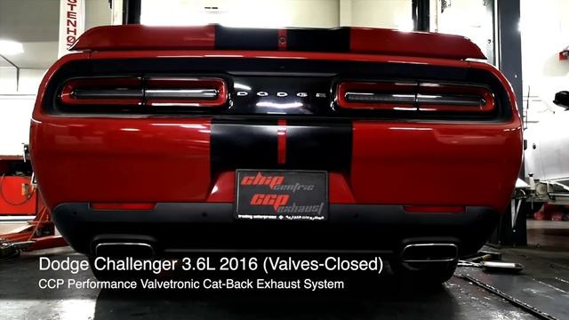 Dodge Challenger 3 6L 2016 CCP Performance Valvetronic Cat Back Exhaust System смотреть онлайн