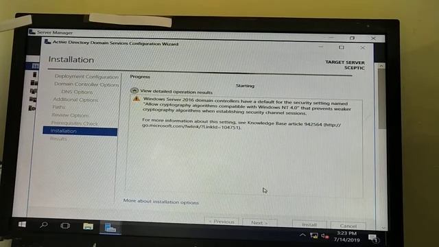 Domain Controller. How to Create and promote an Domain Controller. Active Directory Domain Servicea смотреть онлайн