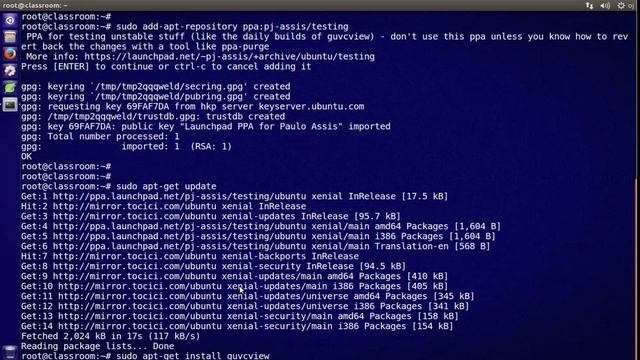 How to Install Guvcview video capture tool in Ubuntu 16 смотреть онлайн