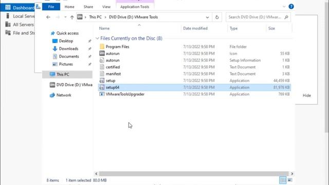 VMware Tools is not installed on this virtual machine. смотреть онлайн