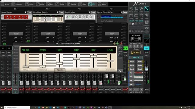 Using a Behringer X-AIR series Mixer (XR12) for TX audio processing смотреть онлайн