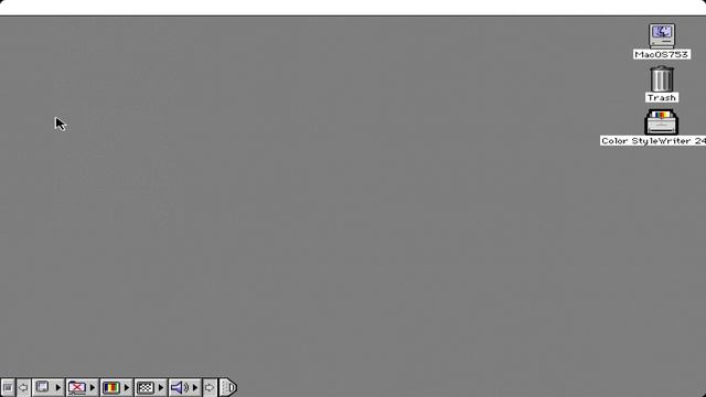 Mac OS 7.5.3 Demo смотреть онлайн