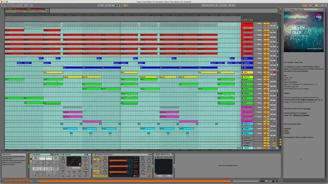 Heavy Trap Ableton Pro Template смотреть онлайн
