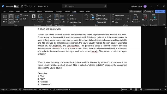 Phonetics Part-2 | English Communication | Nahreen Zannat смотреть онлайн