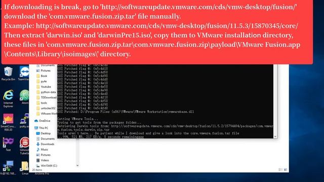 VMware Workstation 15.5 Unlocker For Apple Mac OS X смотреть онлайн