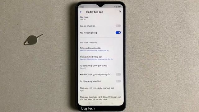 Bật/Tắt Xoá hiệu ứng động trên Realme C11 2021 Android 11 смотреть онлайн