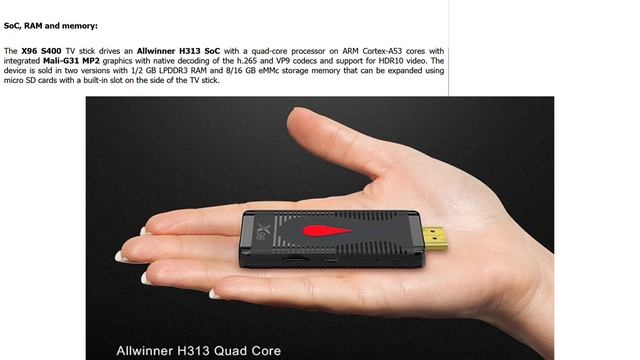 X96 S400: a tiny and cheap TV stick on Android 10 смотреть онлайн