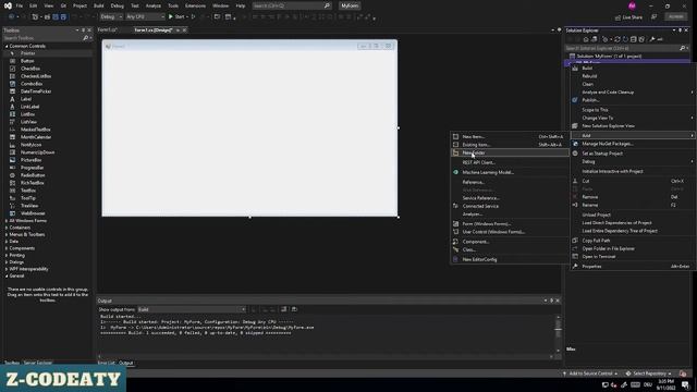 002 خصائص وأحداث الفورم | C-Sharp Windows Forms смотреть онлайн