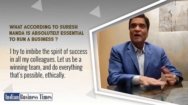 Suresh Nanda | Chairman - The Claridges Group of Hotels - Shares his vision for running a business смотреть онлайн