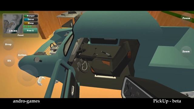 PickUp (by JaDo Games) - free offline car driving simulation game for Android - gameplay, смотреть онлайн
