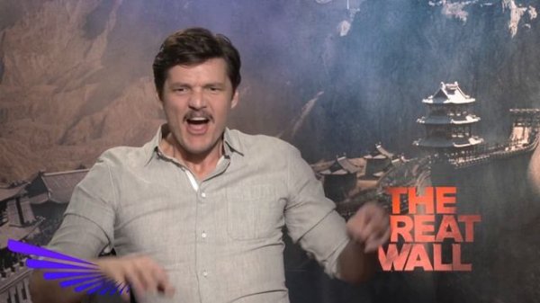 The Great Wall -  Pedro Pascal Interview