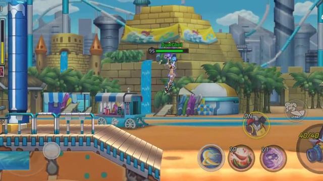 Megaman X Dive - Summer Vacation for Long of Snowy Plain Rerun Event (Summer 2020 Event Rerun) смотреть онлайн