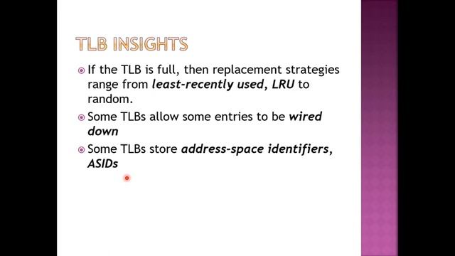 Operating Systems(17CS64) : Paging Part 2 смотреть онлайн