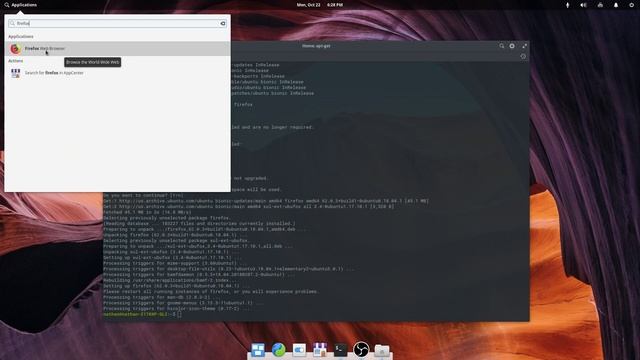 elementaryOS 5 (juno): Install Firefox in under two minutes. смотреть онлайн