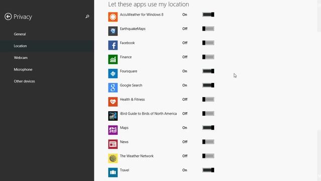 Windows 8.1 How to turn on or off app location privacy settings смотреть онлайн
