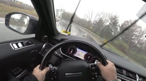 2020 Land Rover Range Rover Sport P525 HSE Supercharged V8 POV Test Drive/Review