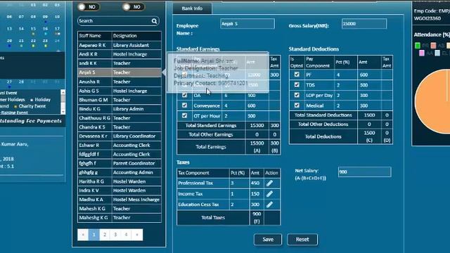 Payment Structure for Staff in School Management System смотреть онлайн