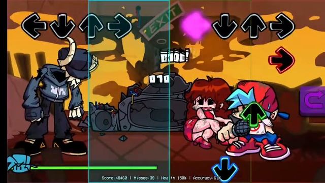 FNF Vs Ex Tabi Android port official (Genocide RetroSpecter Hard) смотреть онлайн