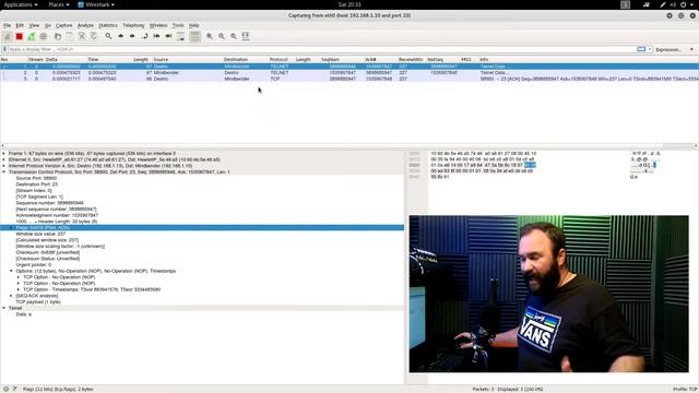 TCP Interactive sessions, you know like Telnet and SSH. Nagle's Algorithm смотреть онлайн