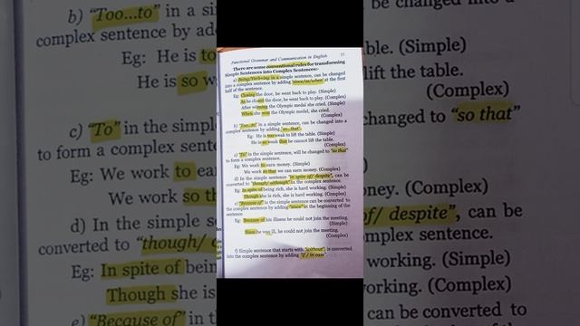 Functional Grammar and Communication in English Module-1 Unit-5 Transformation of Sentences (Part-2 смотреть онлайн