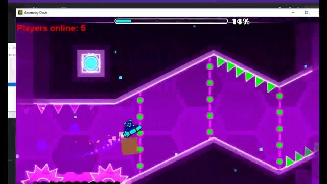 Playing GD multiplayer on Chillius's server ( ͡° ͜ʖ ͡°) смотреть онлайн