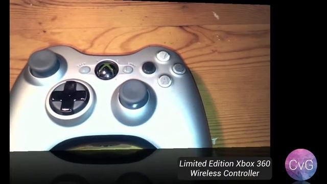 Limited Edition Xbox 360 Controller in silver смотреть онлайн
