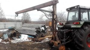 Самодельный кран