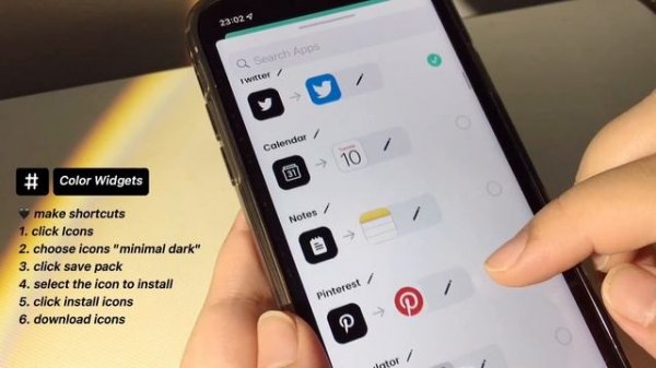 customize your iphone 🌒 iOS15 (dark theme) 🖤 | how to have an aesthetic phone
